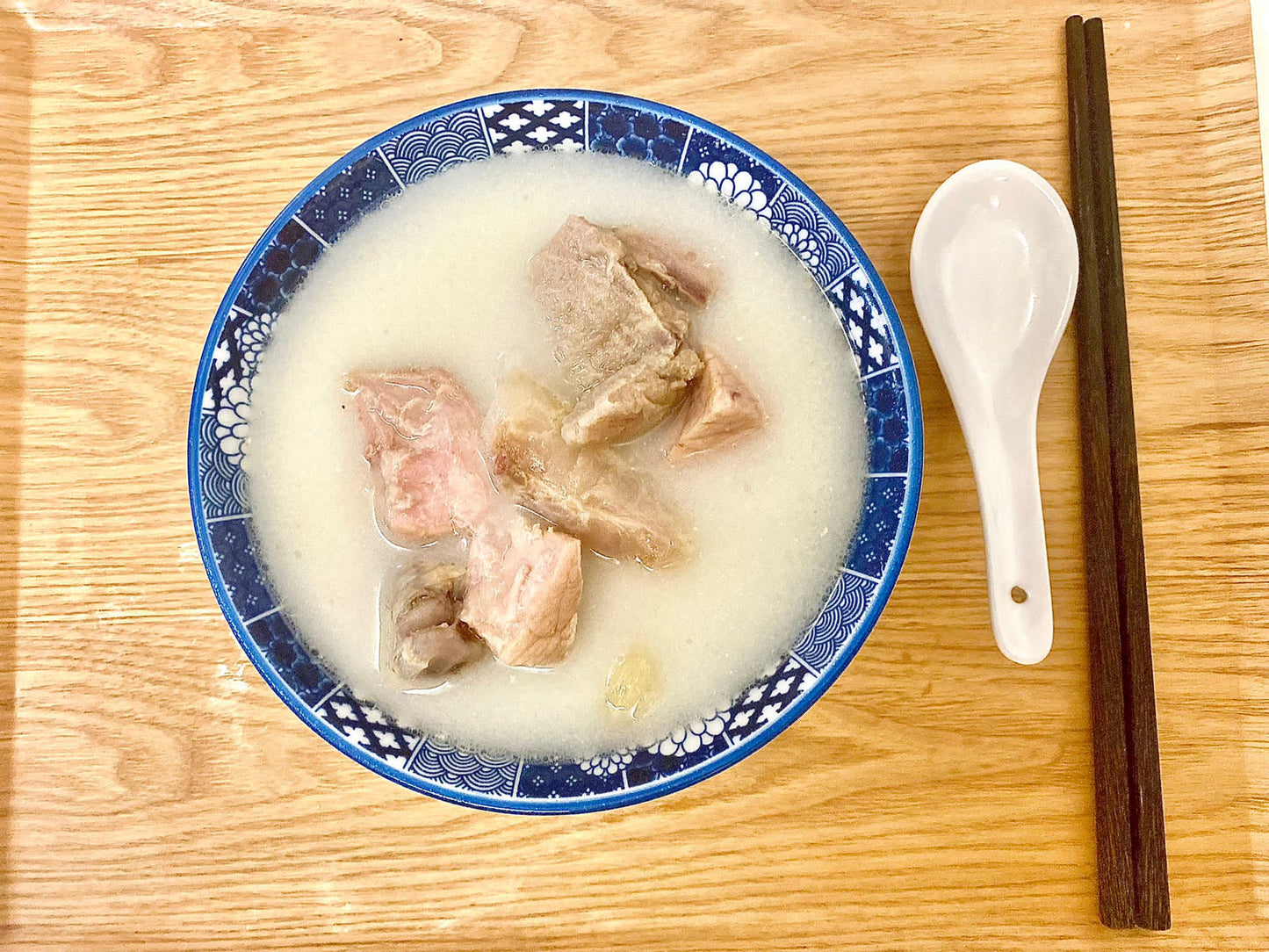 Apricot Sauce Fish Maw Fresh Pork Lung Soup
